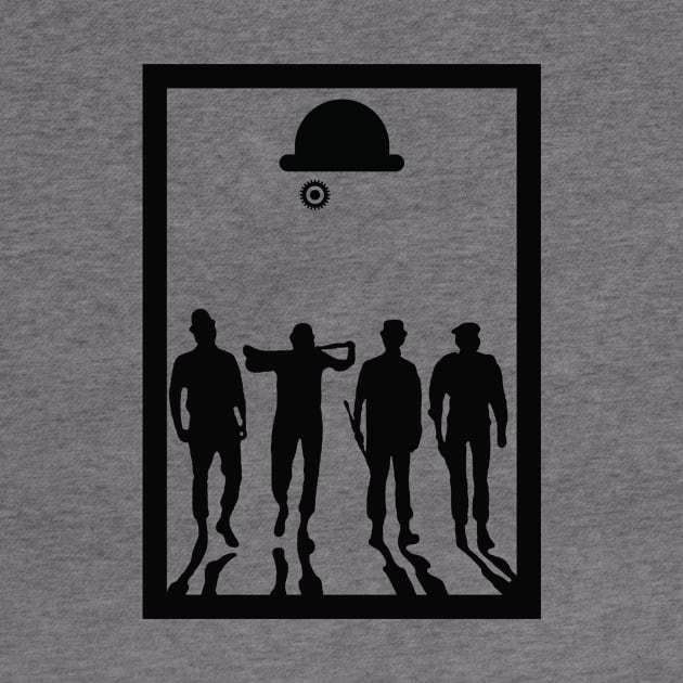 A Clockwork Orange Frame Movie Silhouette by Rebus28